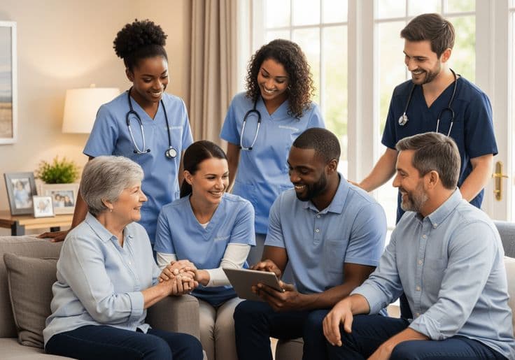 UK care staffing